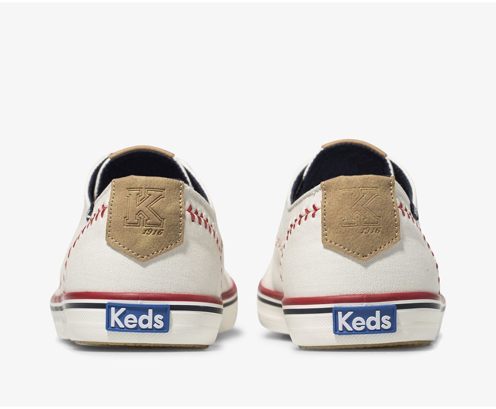 Tenis Keds Mujer Blancos - Champion Pennant - 4671-ZQYAJ